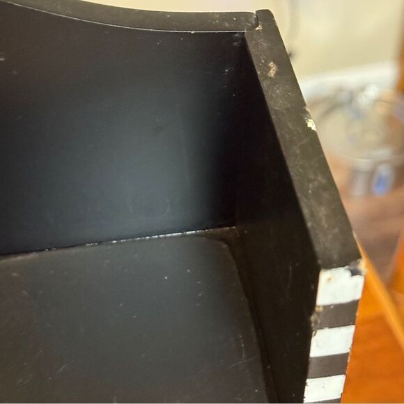 Vintage Rare Mary Engelbreit Wood Black Store Display Shelf For ABC Letters - Picture 7 of 16